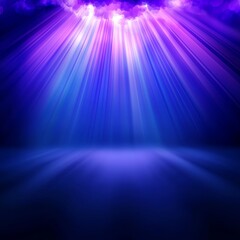 Wall Mural - an abstract background with blue, pink, and purple zoom effects.