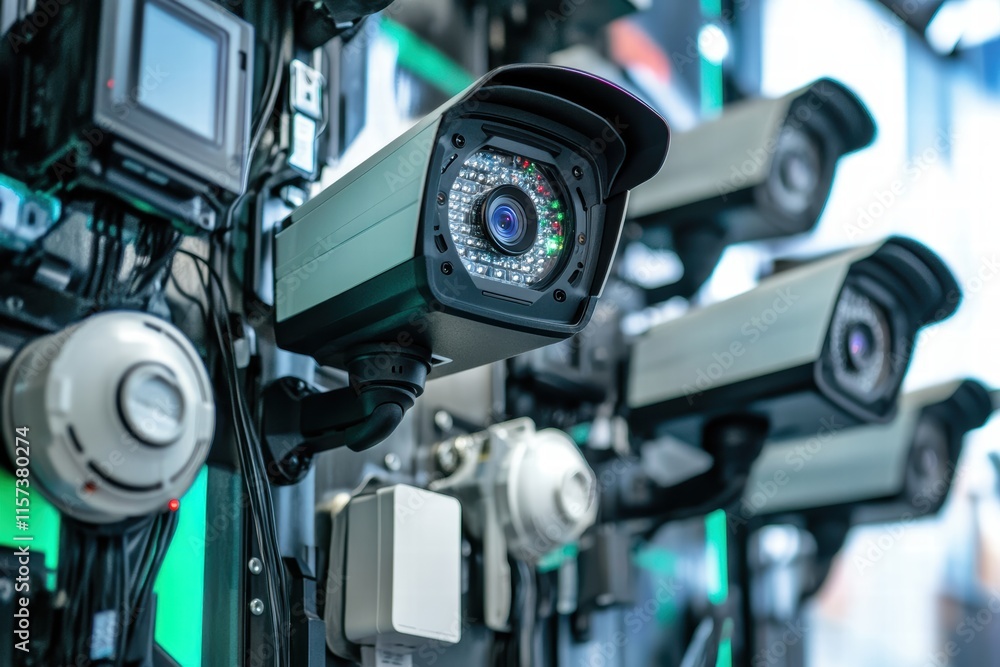 Adobe Security Camera Modular security system with sensors and cameras for improved safety ...