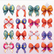 © Natia_Lip - set of colorful bows