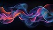 © Mhagi27 - Abstract colorful smoke wave design