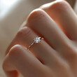 © Forest Shipp - engagement ring on the finger of the fiance