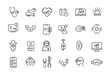 © Jannatul - digital healthcare icon set