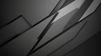 Aufkleber - Abstract grayscale geometric background