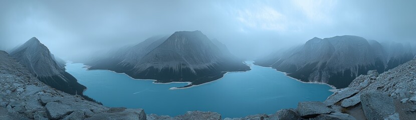 Banff National Park boasts a breathtaking landscape along the Icefields Parkway, Canada