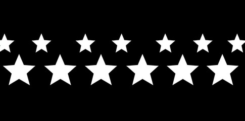 Wall Mural - stars arranged in a seamless pattern. texture of stars drawn by hand. night sky dotted with stars
