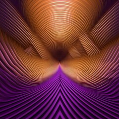 Wall Mural - illusion deception 3d background