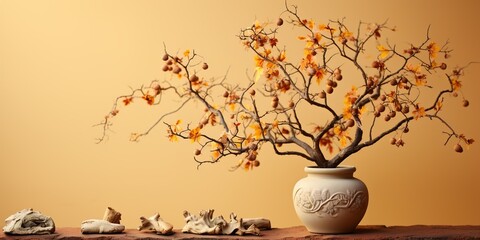 Wall Mural - still life with a vase