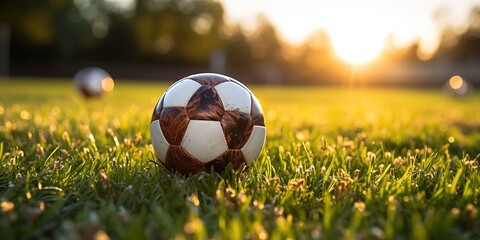 Sticker - ball on the grass