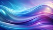 © ChannelPIC - Abstract wallpaper in elegant blue and purple gradient, featuring smooth curves and soft, blurred edges.