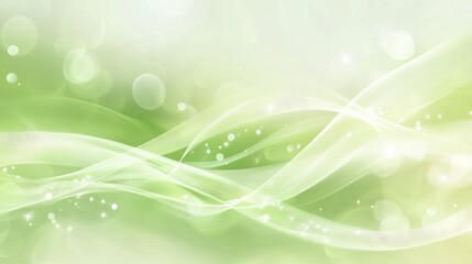Wall Mural - light green wide banner background with smooth gradient texture for web design, marketing materials,