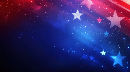 Wall Mural - veterans day abstract background. featuring deep blues, reds, and whites. highlighting honor, sacrif