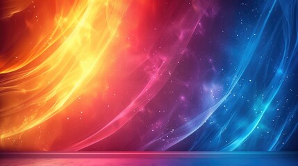 Poster - Colorful vivid background.