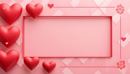 Wall Mural - Are you sure you want to delete Valentine's Day Concept Background.