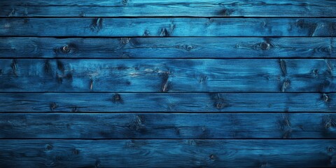 Canvas Print - Blue wood serves as an ideal background, creating a stunning visual appeal. This blue wood background adds depth and character, making it perfect for various design projects.