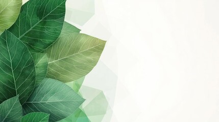Poster - Sage leaves abstract background concept. Vibrant green leaves create a fresh and natural background for your project.