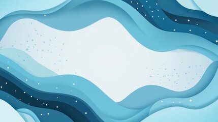 Wall Mural - World Water Day abstract background. Featuring soft blues and aquamarines. Highlighting water conservation, sustainability, and global unity. Ideal for environmental campaigns