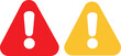 © AnukulChandra - Attention Warning Icon Featuring Clear Exclamation Mark for Critical Alerts