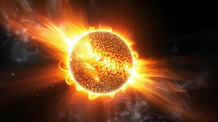 Leinwandbilder - Solar Flare Eruption 
