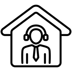 Poster - Headset Icon