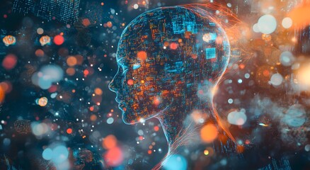 Programming represents the future of coding and cybersecurity and increases interest in cybersecurity research. A digital background that is a precursor to future technology concepts
