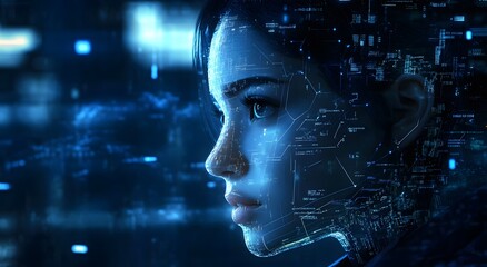 Programming represents the future of coding and cybersecurity and increases interest in cybersecurity research. A digital background that is a precursor to future technology concepts