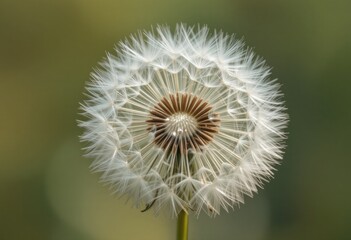 Wall Mural - close up of dandelion