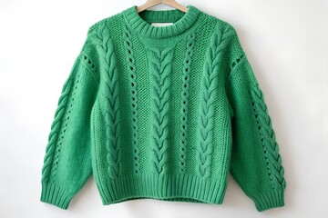 knitted wool sweater