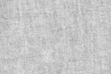 Poster - Gray textured fabric background. The fabric is not very smooth and has a rough texture.