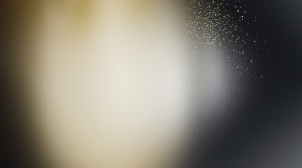 Poster - Soft Focus Gradient Abstract: Blurry Metal, Paper, or Glass Texture Background. A serene and minimalist abstract background featuring a soft, gradient blend of dark gray and beige tones. Perfect for c