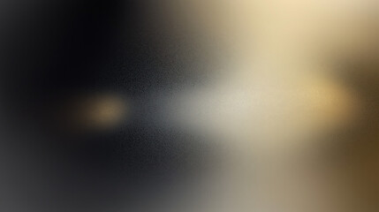 Poster - Soft Focus Gradient Abstract: Blurry Metal, Paper, or Glass Texture Background. A serene and minimalist abstract background featuring a soft, gradient blend of dark gray and beige tones. Perfect for c