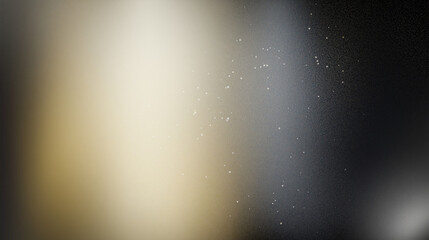 Poster - Soft Focus Gradient Abstract: Blurry Metal, Paper, or Glass Texture Background. A serene and minimalist abstract background featuring a soft, gradient blend of dark gray and beige tones. Perfect for c