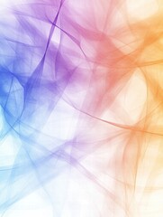 Leinwandbilder - Colorful abstract fractal patterns with space for text and creative design elements. Generative AI