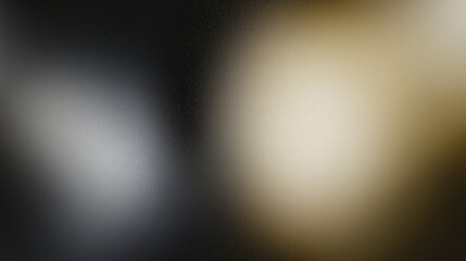 Poster - Soft Focus Gradient Abstract: Blurry Metal, Paper, or Glass Texture Background. A serene and minimalist abstract background featuring a soft, gradient blend of dark gray and beige tones. Perfect for c