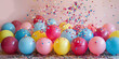 © Ahingska - Colorful Balloons Confetti Party Celebration