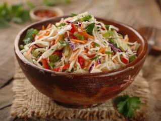 Poster - Diced vegetables in a bowl