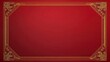 © Teresaart - Elegant Chinese New Year Border with Gold Lines for Celebrations
