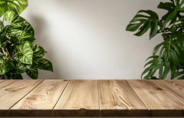 laundry room table template made of wooden planks for displaying products