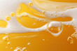 © Mselected - Bubbles and foam rise in a refreshing glass of golden beverage on a sunny day