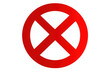© BOTAHRY DEX - Isolated red Not Allowed stop sign, Prohibition sign or stop sign illustration in PNG isolated on transparent background