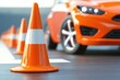 © LimeSky - Driving school idea involving vehicles and traffic cones