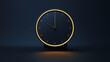 © Pixel Alchemist - sleek countdown clock with minimalist design and glowing accents