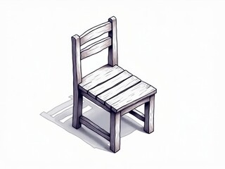 Wooden Chair Sketch