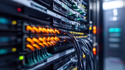Edge computing networking internet technology concept on screen interface.