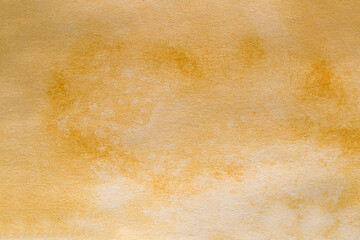 Aufkleber - yellow watercolor background. watercolor painted.  hand painted by brush