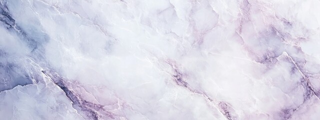 Aufkleber - Elegant purple and white marble texture background.