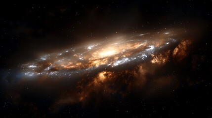 a high-definition wallpaper of the milky way galaxy, with bright stars and nebulae against a black b