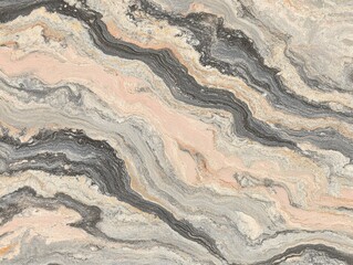  Abstract Swirling Stone Texture in Grey Beige and Black