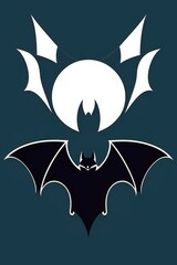 Sticker - Bat Vector