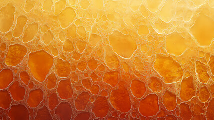 Wall Mural - Amber Waves: Abstract Resin Art Texture 