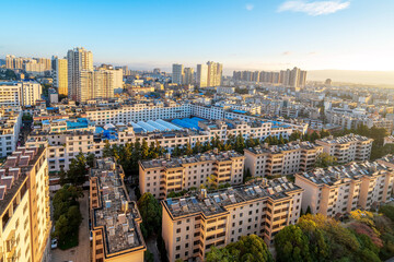 Wall Mural - The scenery of Qujing, a city on the western plateau in Yunnan, China.